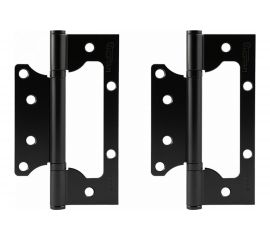 Петля накладная универсальная НОРА-М STD 800-5"" FHP-STD без колп.(черный, 125x75x2,5 мм) 18477 