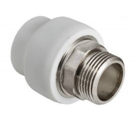 Соединитель PPR под ключ с переходом на наружную резьбу 32х1" Valtec VTp.707.0.03206 