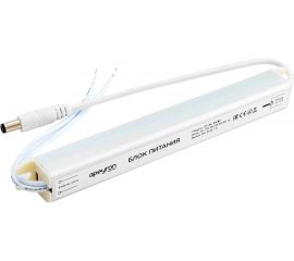 Блок питания Apeyron 24В, 24Вт, IP20, 170-264В, 1А, алюминий, суперслим, серебро / 03-96 