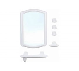 Набор для ванной BEROSSI 4601 снежно-белый 70750 