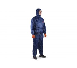 Малярный многоразовый комплект (куртка + брюки) JetaSafety синий JPC76B-M 