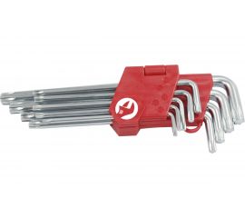 Набор Г-образных ключей INTERTOOL TORX 9 шт, Т10-Т50, Cr-V HT-0608 