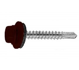 Кровельный саморез SWFS RAL-8017 ZP 4,8х35, 250шт тов-046982 