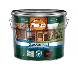 Быстросохнущая пропитка-антисептик PINOTEX CLASSIC PLUS 3в1 палисандр, 9 л 5479940 