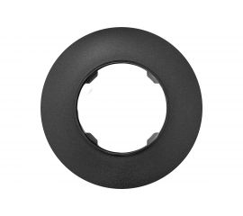 Рамка Bylectrica 1-х местная, серия ПРОВАНС круг, ЮЛИГ.735212.494 графит 