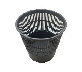 Корзина для мусора ОСКОЛПЛАСТ 14 л, серая 140-04 