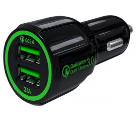 Автомобильное зарядное устройство Red Line Tech AC2-30 2 USB, Quick Charge 3.0, черный УТ000015783 