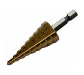 Сверло ступенчатое 4-20 мм HOEGERT TECHNIK HT6D322 