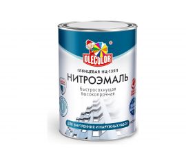 Эмаль OLECOLOR НЦ-132П защитный, 17 кг 4100002933 