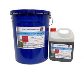 Выравнивающий состав SVER ПУ RAL 7040, 25 кг 1000106 