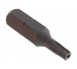 Вставка бита торцевая 1/4", TORX, T15, L=25, с отверстием KING TONY 102515U 