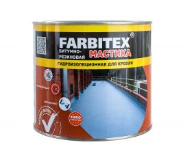 Битумно-резиновая мастика Farbitex 2 кг 4300003456 