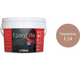 Эпоксидный состав для укладки и затирки мозаики LITOKOL EpoxyElite E.14 КАРАМЕЛЬ 2 кг 482360003 