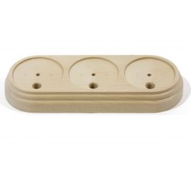 Подложка Interior Electric 3-ая с посадочным местом серия Арбат, без отделки, массив ПД3010 