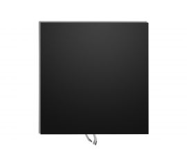 Карбоновый обогреватель ЛУЧ 300Вт/0,59x0,59/ вывод под терморегулятор, цвет черный 