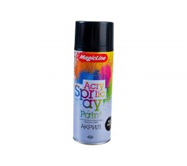 Краска RUNWAY черная глянцевая 265 г Magic Line 20 