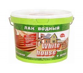 Водный лак по камню и дереву White House (сосна; 2.2 кг) 14449 