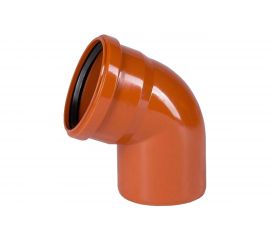 Отвод ПОЛИТЭК 110 67 градусов 200211067 