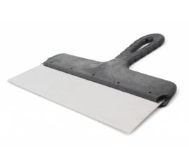 Фасадный шпатель ZOLDER 350 мм, полированная нержавеющая сталь, ручка пластик А1062-350 