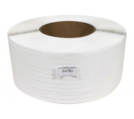 Лента Кордленд ПП, 15х0,8 мм х 2 км, 220 кгс, белый, М/ПА PP-00657 