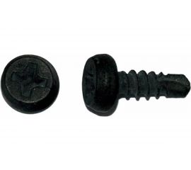 Саморез "клоп" со сверлом КРЕП-КОМП черный 3,5х11 2000 шт кчс1135ф 