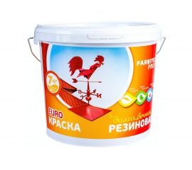 Акриловая резиновая краска FARBITEX ПРОФИ (красно-коричневый; 7 кг) 4300002369 