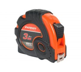 Рулетка, ударопрочный корпус, обрезиненная, 3м PATRIOT MTP-3 350005003 