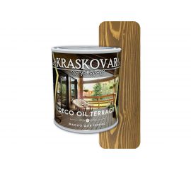 Масло для террас Kraskovar Deco Oil Terrace Можжевельник 0,75 л 1128 