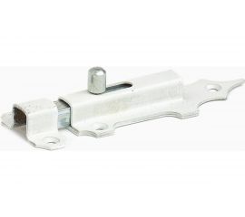 Задвижка-шпингалет Делга №1 малый белый Г804 