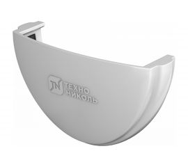 ПВХ заглушка желоба Технониколь (белый; 1 шт) TN359441 