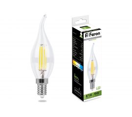 Светодиодная лампа FERON 5W 230V E14 4000K, LB-59 25576 