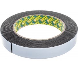 Двухсторонняя монтажная лента FIT IT 19 мм х 5 м черная 11791 