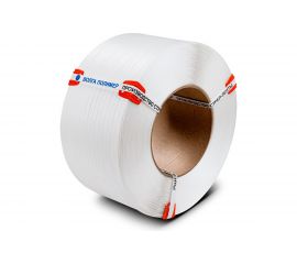 Полипропиленовая лента ВОЛГА ПОЛИМЕР 15x10, белая, 1200 м 15-10-1200-101-00 