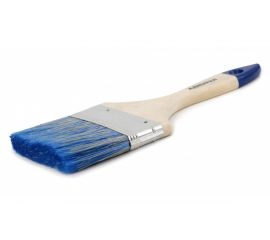 Плоская кисть для водных красок и лаков ZOLDER 100 х 14 мм, искусственная щетина, деревянная ручка 10016aqz 