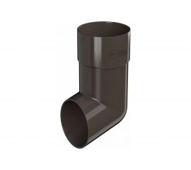 Слив трубы Технониколь (ПВХ; темно-коричневый; 1 шт) TN683369 