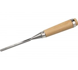 Стамеска-долото с деревянной ручкой, хромованадиевая, 8мм Зубр ЭКСПЕРТ 18096-08 