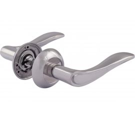 Дверная ручка НОРА-М 105А AL хром 15501 