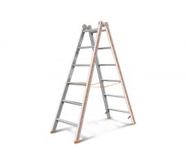 Стремянка Эйфель Комфорт-Профи 206 