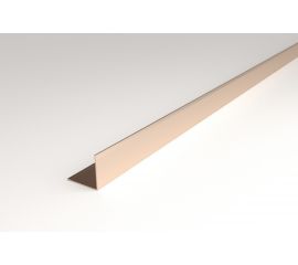 Угловой профиль ЛУКА алюминиевый, анодированный, 10х10х1 мм, 2,7 м, 5 шт./уп. шампань УТ000031005 