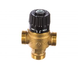 Термостатический смесительный клапан STOUT 3/4 НР, 30-65°С, KV 1.8 SVM-0125-186520 