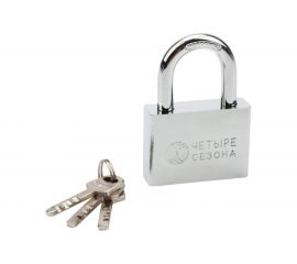 Навесной замок ЧЕТЫРЕ СЕЗОНА Сталь 60 мм 79-0036 