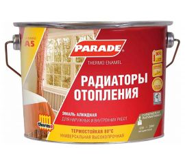 Эмаль алкидная термо полуматовая PARADE А5 Радиаторы отопления база А 2,5 л Россия 90003396176 