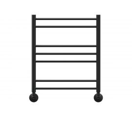 Водяной полотенцесушитель Lemark Ursus П7 500x600, черный LM72607BL 