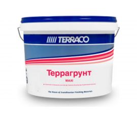 Проникающий грунт TERRACO ТЕРРАГРУНТ Maxi универсальный для фасадных и внутренних работ 10кг 6814310 