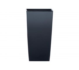 Кашпо для цветов Prosperplast Urbi square 26.6 л, антрацит, 2 предмета DURS265-S433 