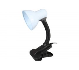 Настольный светильник с прищепкой, белый 230В, 60Вт, E27, ЛОН Ultraflash UF-320 C01 12361 