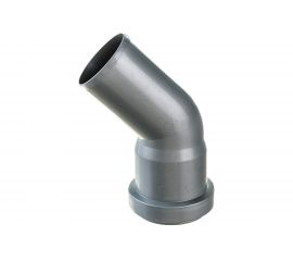 Отвод внутренней канализации LAMMIN 40х45 градусов Lm35040004045 