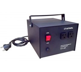 Автотрансформатор 2.5 кВА, в черном корпусе Штиль АТ 220/120-2,5-50 ч/к 