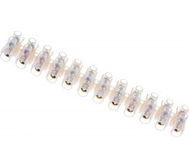 Клеммная колодка IEK ЗВИ-10 12x6мм, ПВХ, ИЭК UZV3-010-06 