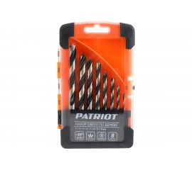 Набор спиральных сверл по дереву (8 шт; 3-10 мм) EDGE by PATRIOT 815010103 